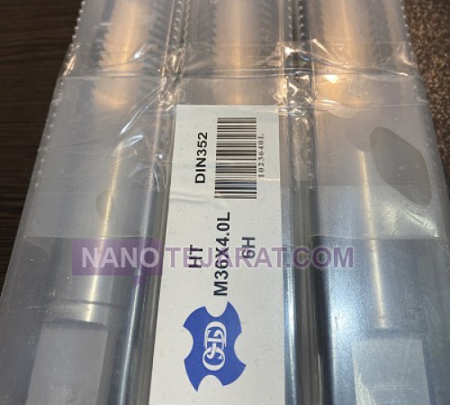قلاویز دستی سه مرحله ای چپ M36*4.0L DIN352 HSS-E برند OSD